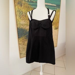 Steele Black Corset Mini Dress
